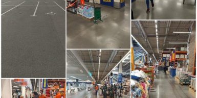Карантин в Днепре: строительный гипермаркет «Эпицентр» одумался (фото, видео)