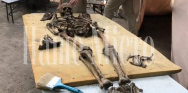 В днепровском парке нашли скелет мужчины и женщины: фото, видео