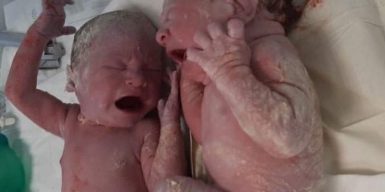 Коронавирус в Днепре: зараженная девушка родила здоровую двойню (видео)