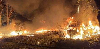 Ворог атакував Дніпро безпілотниками: постраждало 15 людей