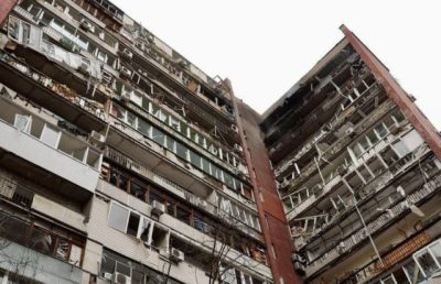 Реактивний БпЛА влучив у будинок у Дніпрі: є важкопоранені