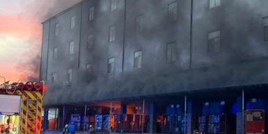 Затримали чоловіка, який влаштував вибух у поштовому терміналі в Києві
