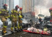 Росіяни вбили щонайменше 11 людей під час масованої атаки на Київ