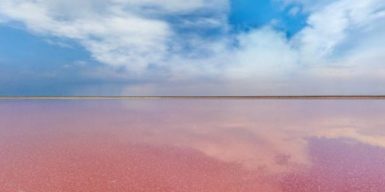 Розовое Озеро: в сети появились 3D-панорамы известной достопримечательности