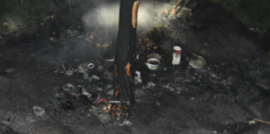 В Днепре сгорели три человека: видео