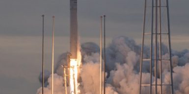 В США запустили ракету на основе днепровского каркаса: видео