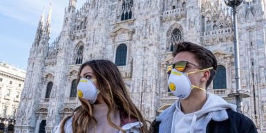 Италия вводит комендантский час из-за вспышки коронавируса