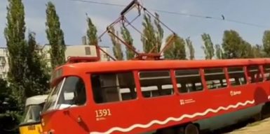 В Днепре появился трамвай из Германии: видео
