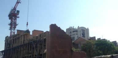 В Днепре спасли фасад исторического здания: фото